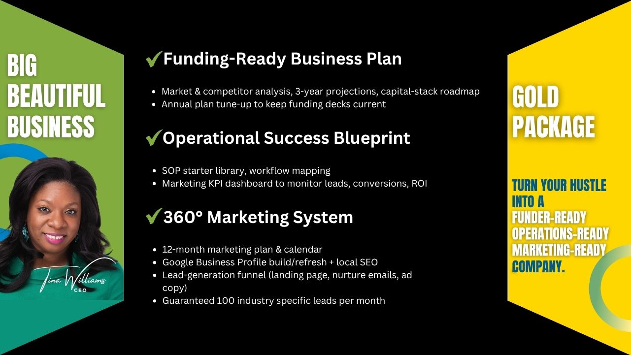 Big Beauty Business gold 1